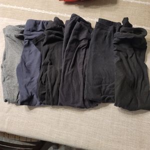 Lularoe black and gray leggings bundle